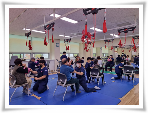대원대학교 물리치료과 세끝만사 제천시 보건소 장애인을 위한 1:1 맞춤형 재활운동 교실 상반기/하반기 성황리에 마무리 썸네일
